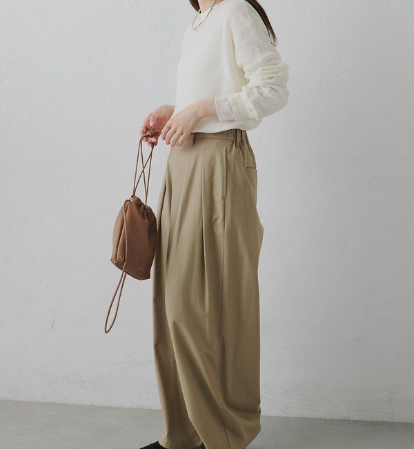  「トリコットメッシュカットソー」|Tシャツ・カットソー|