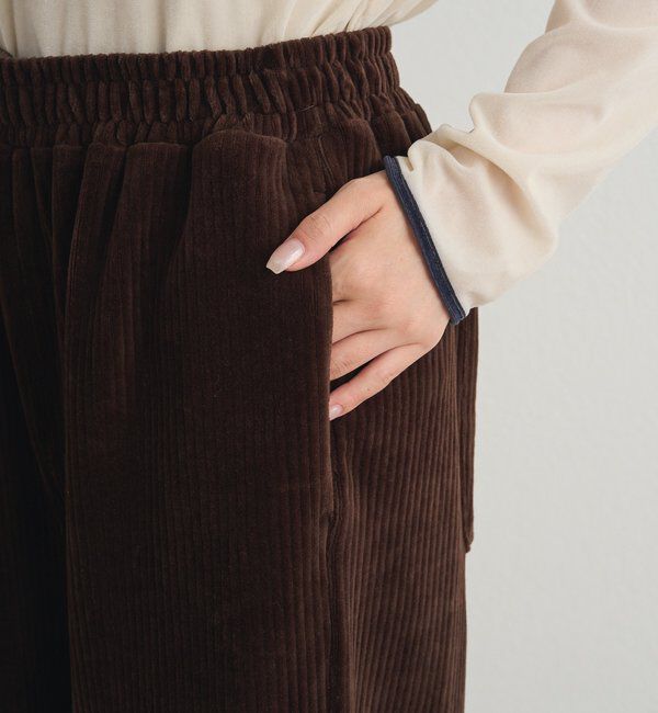  「ストレッチコールイージーパンツ」|その他|