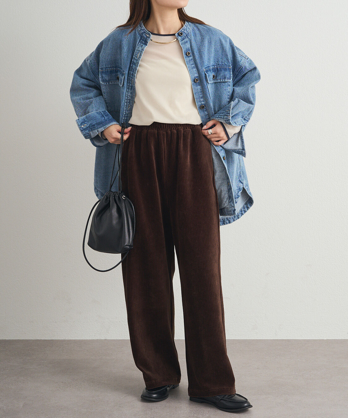  「ストレッチコールイージーパンツ」|その他|