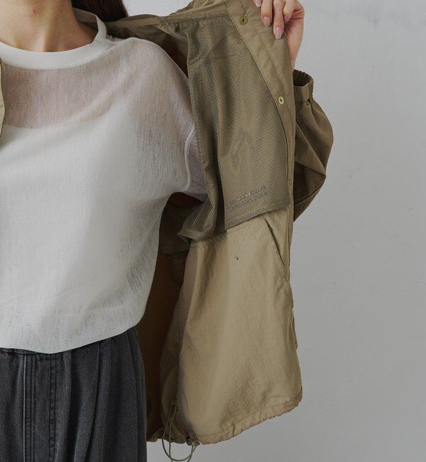  「【F&B】撥水リサイクルナイロンマウンテンパーカー」|テーラードジャケット|