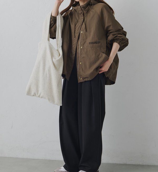  「【F&B】撥水リサイクルナイロンマウンテンパーカー」|テーラードジャケット|