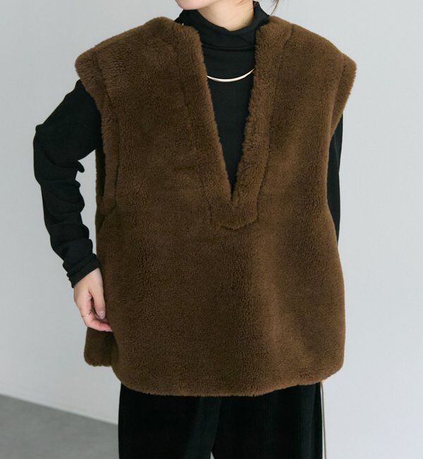  「リサイクルボアベスト」|ダウンベスト・ベスト|