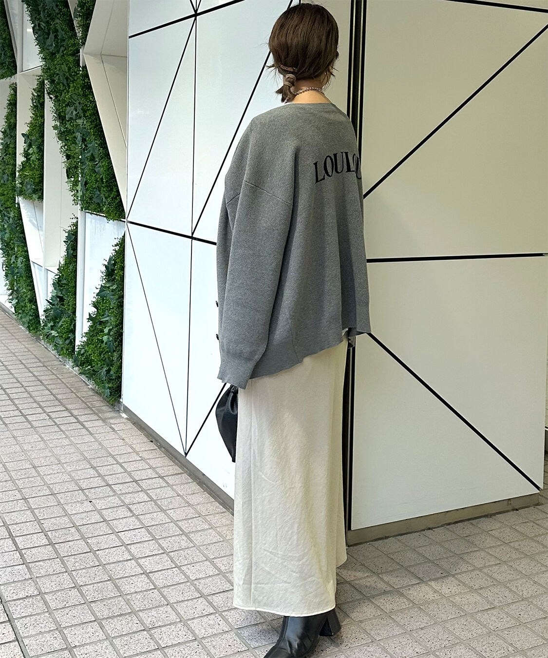  「【＠sein___000企画】ジャガードロゴ2WAYニットプルオーバー」|キャミソール|