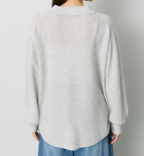  「ワッフルニットポロ」|キャミソール|