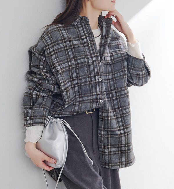  「起毛チェックシャツ」|シャツ・ブラウス|