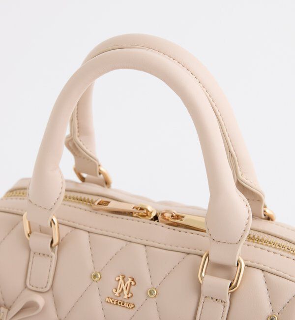  「【リバイバル】リボンビジューボストンバッグ」|ショルダー・メッセンジャー|