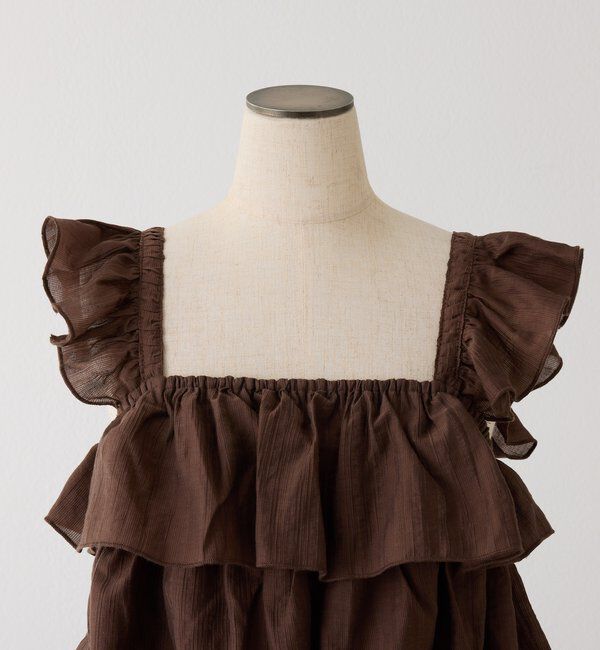  「【天使になれる!?】サイドリボンフリルキャミワンピ」|ワンピース|