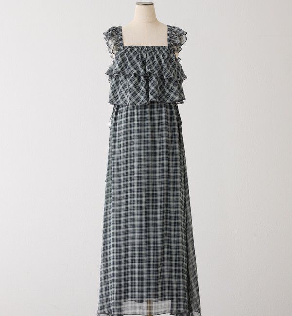  「【天使になれる!?】サイドリボンフリルキャミワンピ」|ワンピース|