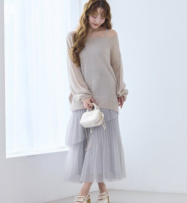  「リボン付きポインテッドストラップシューズ」|その他|