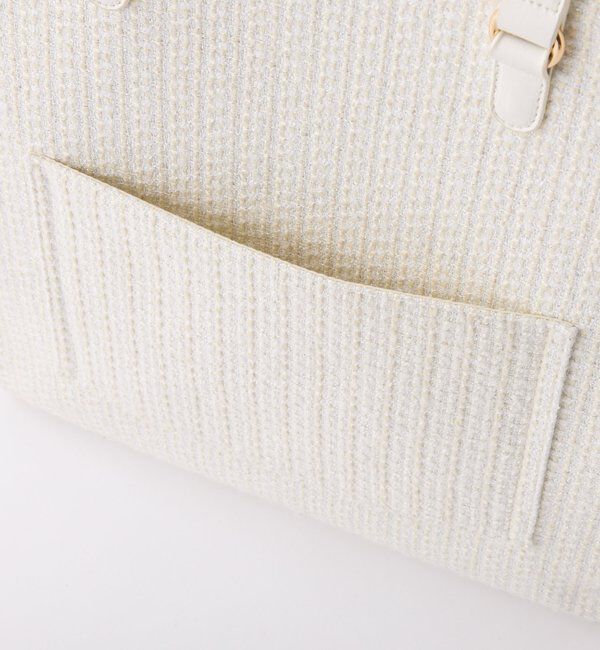  「【LouLoumei】／ハートチャーム付きトートバッグ／自立可能」|ショルダー・メッセンジャー|