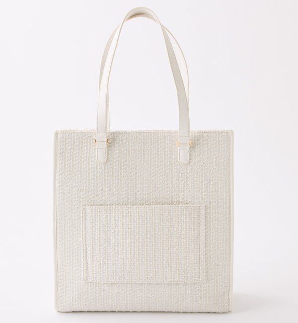  「【LouLoumei】／ハートチャーム付きトートバッグ／自立可能」|ショルダー・メッセンジャー|