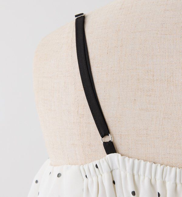  「ティアードフリルロングキャミワンピ」|ワンピース|