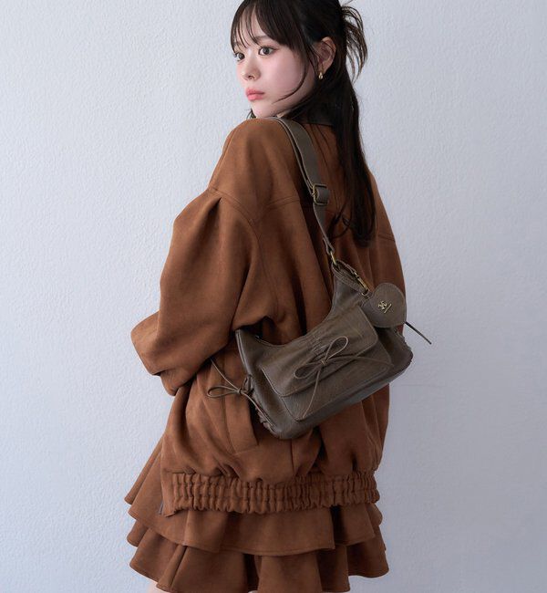  「【WEB限定】セットアップ対応/パイピングジャケット」|ダウンベスト・ベスト|