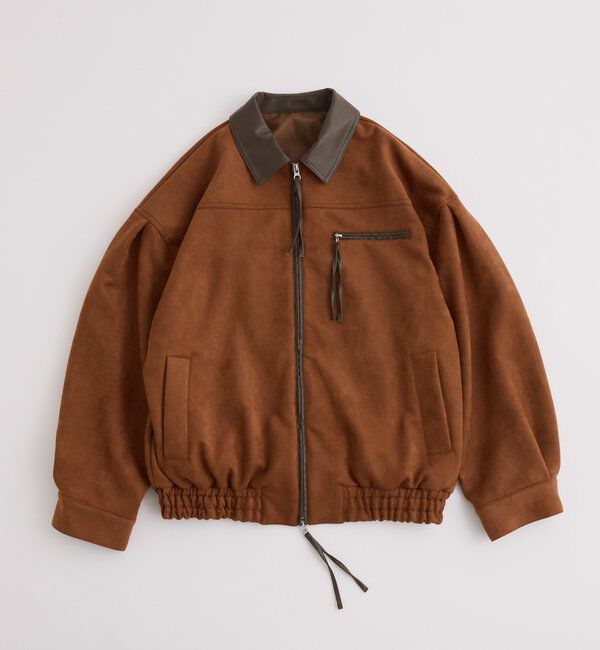  「【WEB限定】セットアップ対応/パイピングジャケット」|ダウンベスト・ベスト|