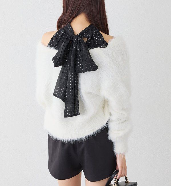  「バックリボンアメスリブラウス」|シャツ・ブラウス|