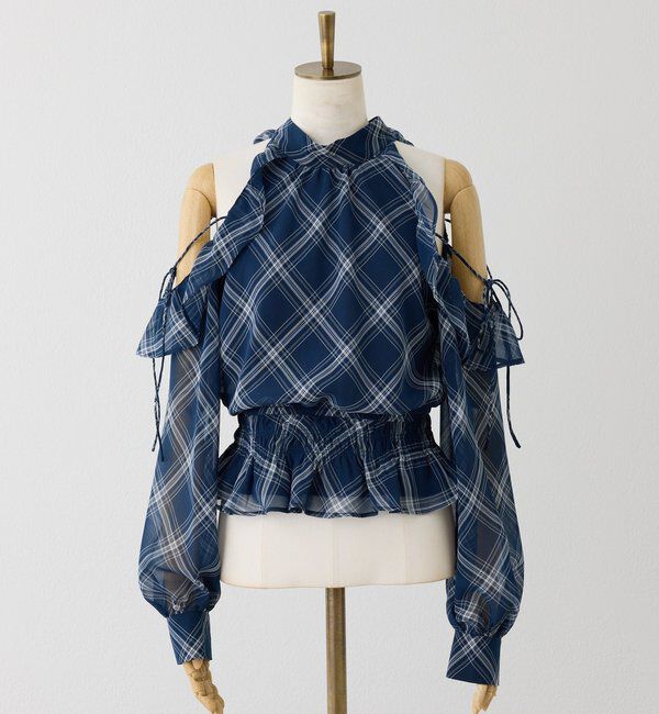  「バックリボンアメスリブラウス」|シャツ・ブラウス|