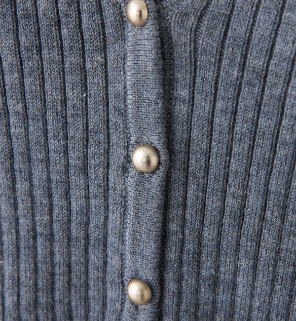  「ベル袖リブカーデ」|ニット・セーター|