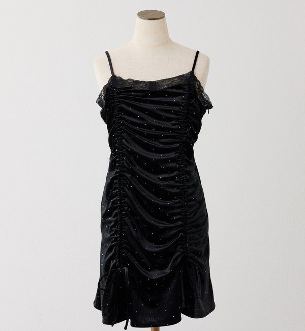  「レース付きドロストチュニック」|ワンピース|