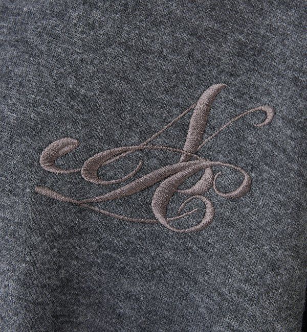  「ロゴ刺繍入り裏起毛ビッグパーカー」|プルオーバー|