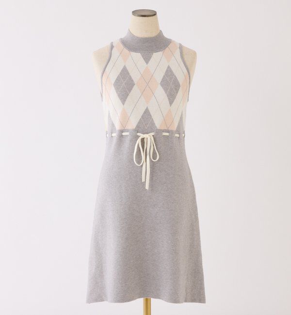  「アーガイルワンピセット」|ワンピース|