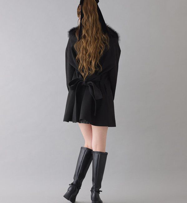  「3WAY衿袖ファーミドルコート」|その他|