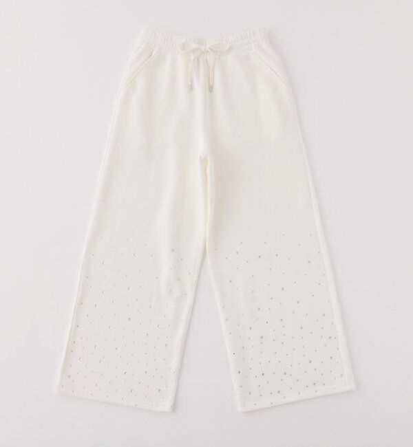  「【セットアップ可能】ビジューカットパンツ」|その他|