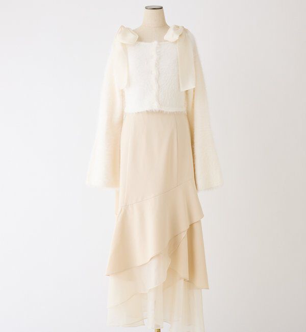  「【HolidayCollection】ニットSETイレヘムワンピース」|ワンピース|