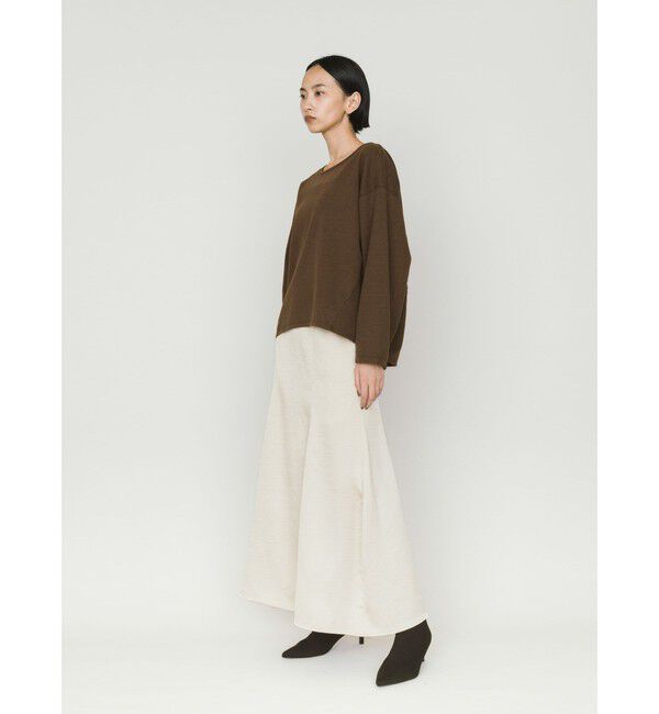 MIDIUMISOLID「MIDIUMISOLID for Ladies マーメイドコクーンスカート」|スカート|