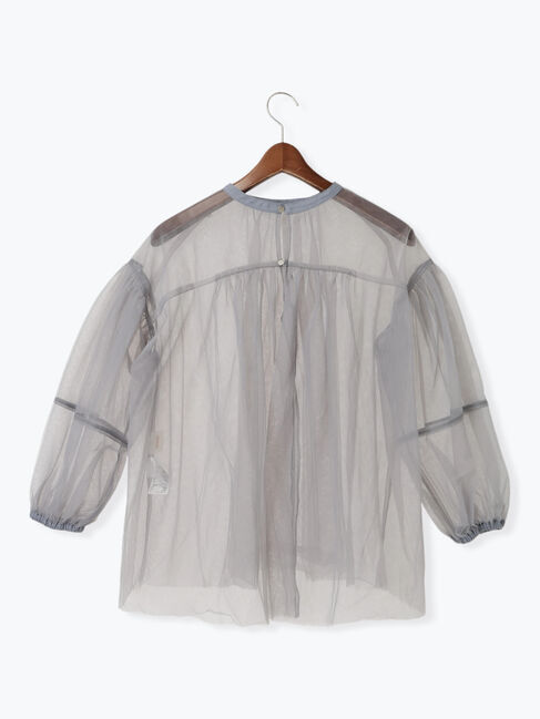 Te chichi「バルーンスリーブチュールブラウス」|シャツ・ブラウス|