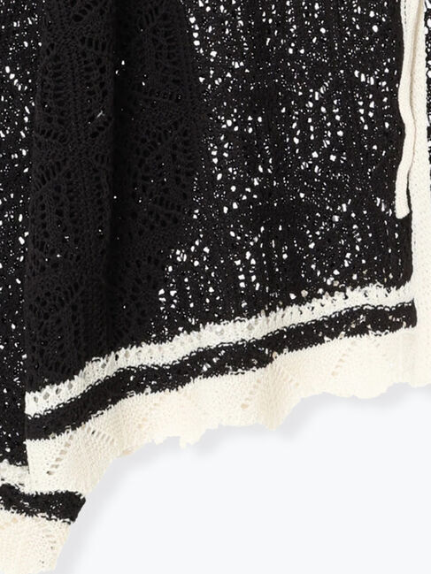 Lugnoncure「◎クロシェ編み風ショートカーディガン」|カーディガン|