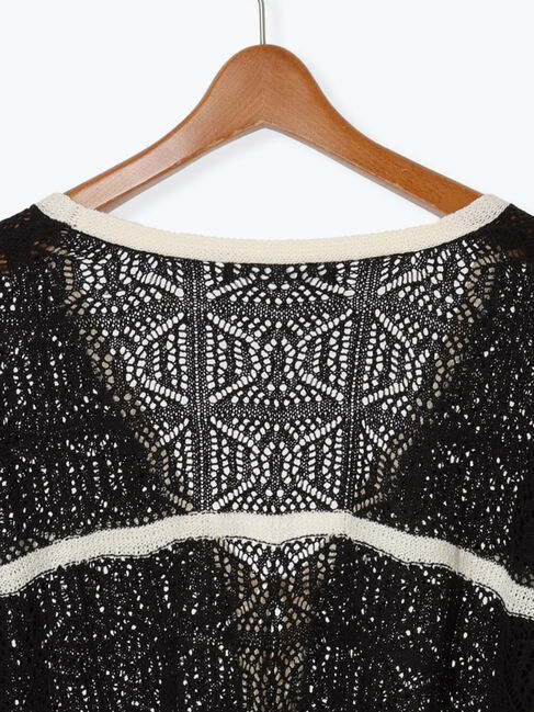 Lugnoncure「◎クロシェ編み風ショートカーディガン」|カーディガン|