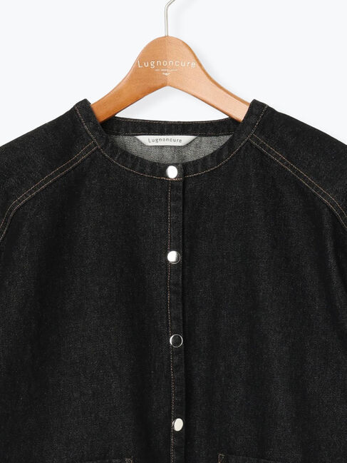 Lugnoncure「ノーカラーデニムジャケット《2025autumn catalog item》」|その他|