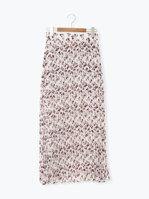 Lugnoncure「花柄クリンクルギャザースカート《2025autumn catalog item》」|スカート|