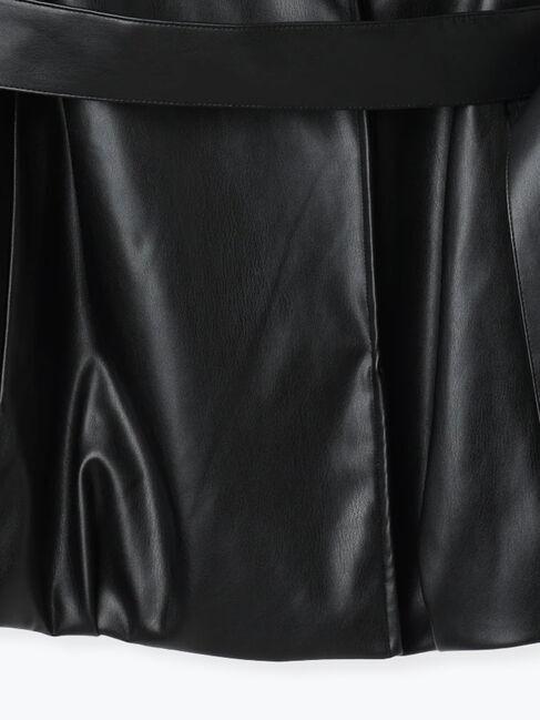 Te chichi「レザーショートトレンチコート《2025Autumn catalog vol.2 item》」|その他|