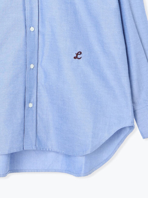 Lugnoncure「刺繍入りアソートオックスフォードシャツ《2025autumn catalog item》」|シャツ・ブラウス|