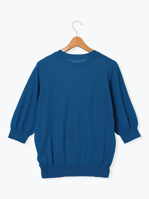 Lugnoncure「コットンクルーネックニット」|ニット・セーター|