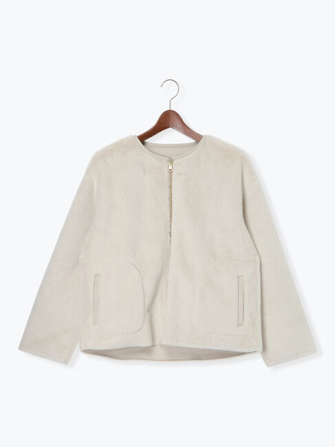 Te chichi「リバーシブルファームートンブルゾン」|ブルゾン・スタジャン|