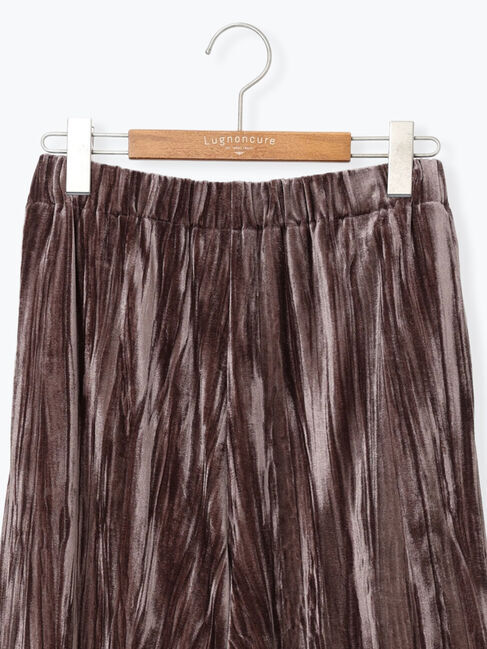 Lugnoncure「クラッシュベロアイージーパンツ」|その他|