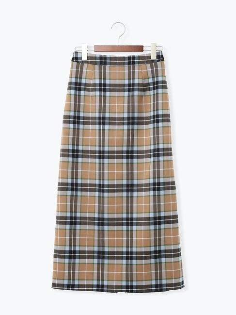 Te chichi「チェックナロースカート」|スカート|