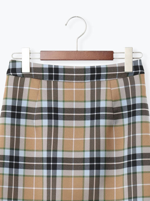 Te chichi「チェックナロースカート」|スカート|