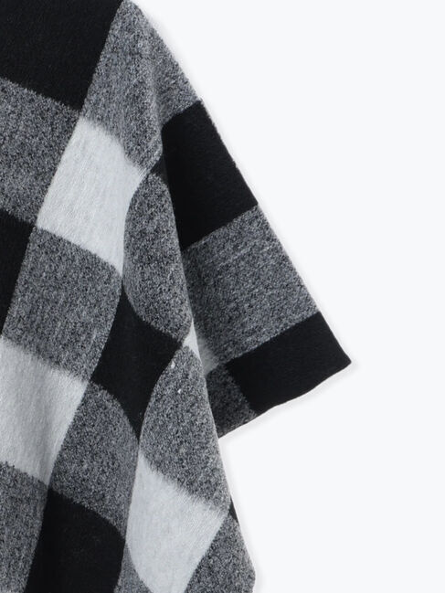 Lugnoncure「ブロックチェックポンチョ」|その他|