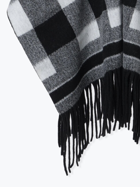 Lugnoncure「ブロックチェックポンチョ」|その他|