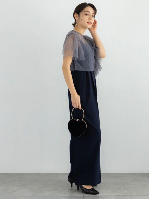 Te chichi「【セレモニーアイテム】チュールフリルレイヤードボレロ」|シャツ・ブラウス|