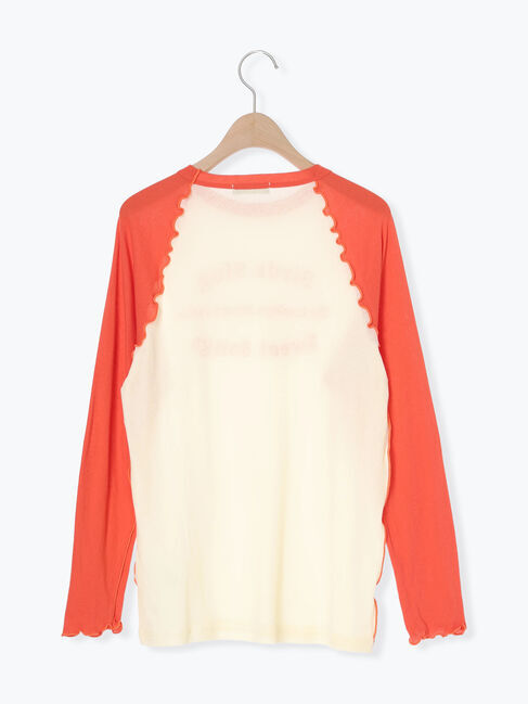 Samansa Mos2「シアーラグランロゴTシャツ」|Tシャツ・カットソー|