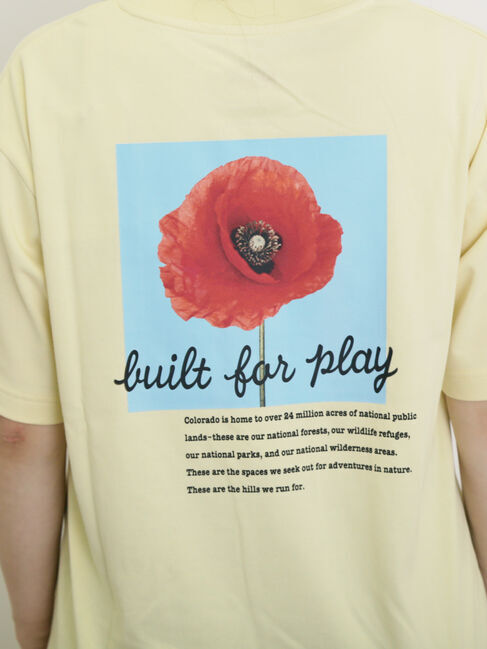 Samansa Mos2「【KELTY&times;Samansa Mos2】フラワープリントTシャツ」|Tシャツ・カットソー|