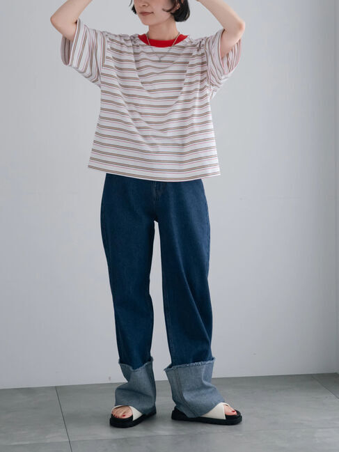 SM2「マルチボーダーTシャツ」|Tシャツ・カットソー|