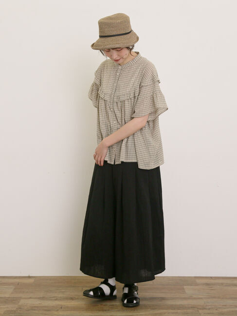 Samansa Mos2「【M/Lサイズ】◎楊柳ガウチョパンツ」|その他|