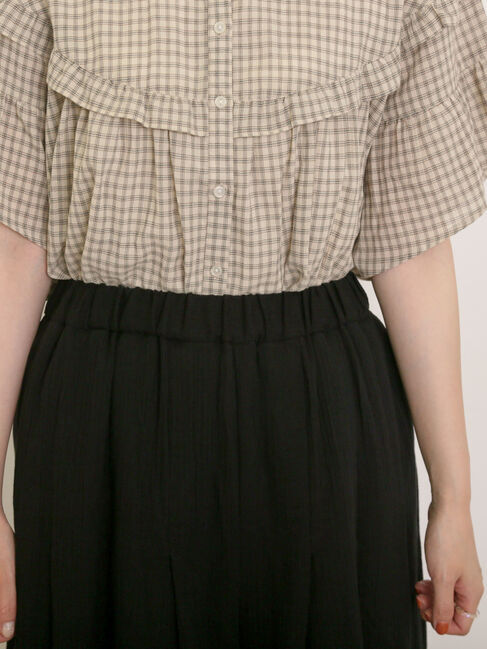 Samansa Mos2「【M/Lサイズ】◎楊柳ガウチョパンツ」|その他|