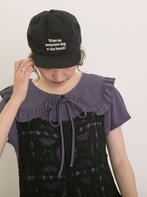 Samansa Mos2「セーラー襟Tシャツ」|Tシャツ・カットソー|