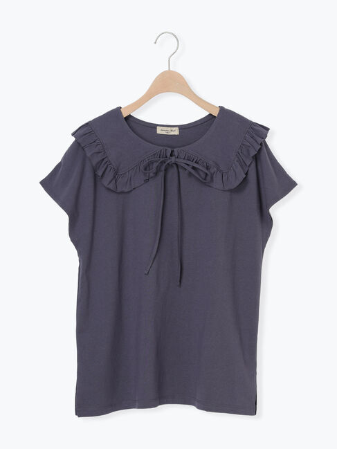 Samansa Mos2「セーラー襟Tシャツ」|Tシャツ・カットソー|